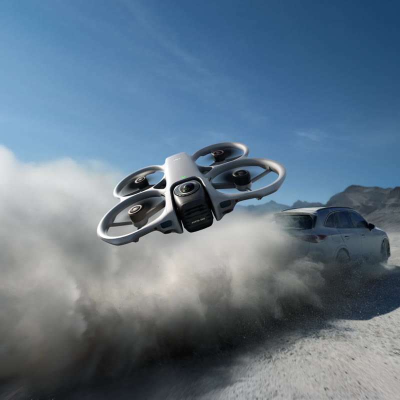 DJI Avata 360, cinewhoop à caméra 360°